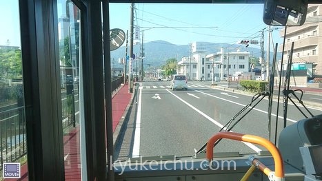2017年5月伊勢市から内宮へバス移動中